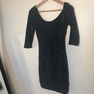 Material Girl Sparkly Bodycon Dress